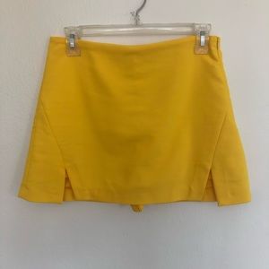 Zara Yellow Skort